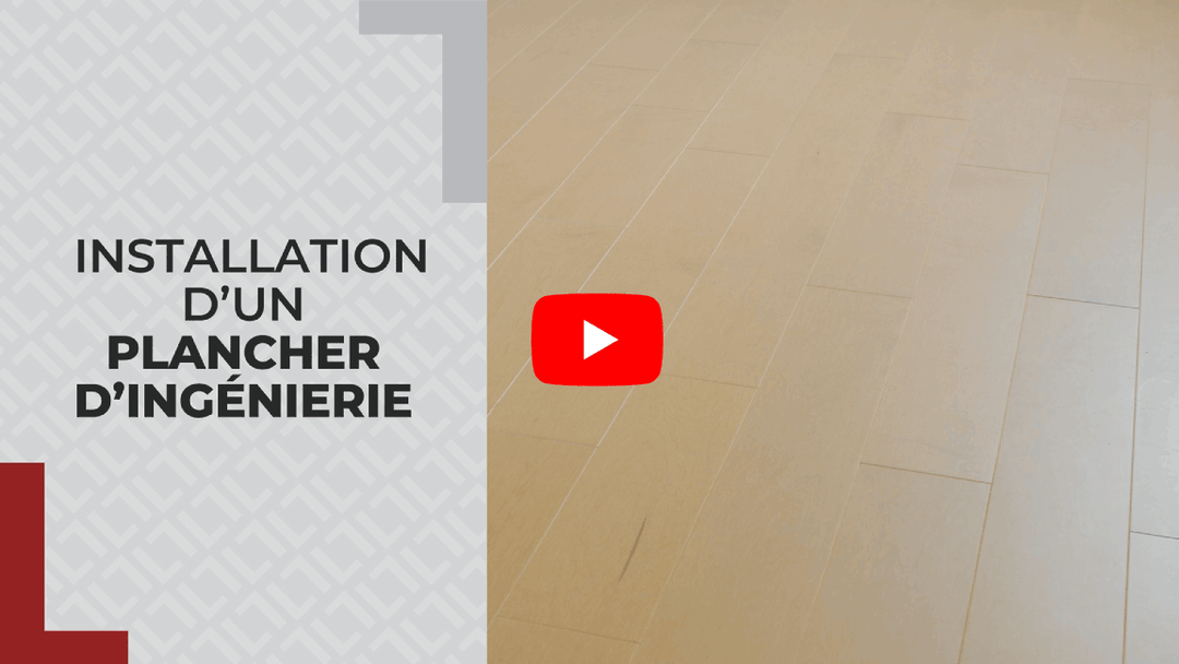 Comment installer un plancher de bois d'ingénierie ?