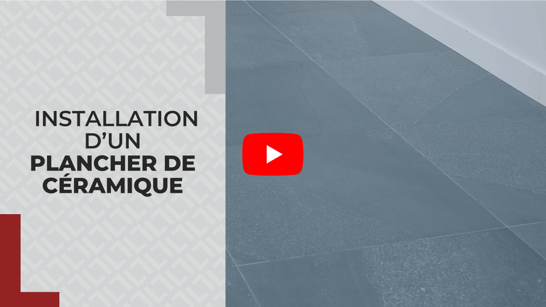 Comment installer un plancher de céramique ?