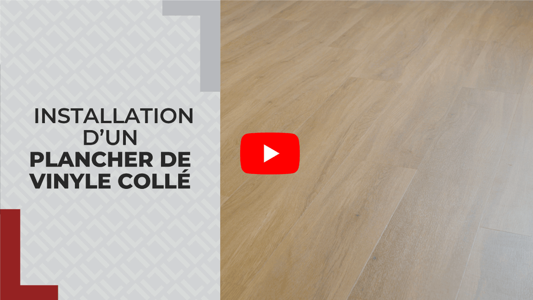 Comment installer un plancher de vinyle collé ?